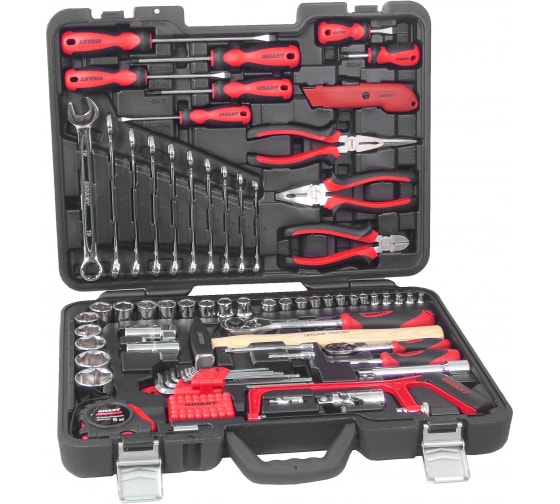 Набор инструментов Gigant Professional 1/2″ и 1/4″ 101 предмет GPS 101