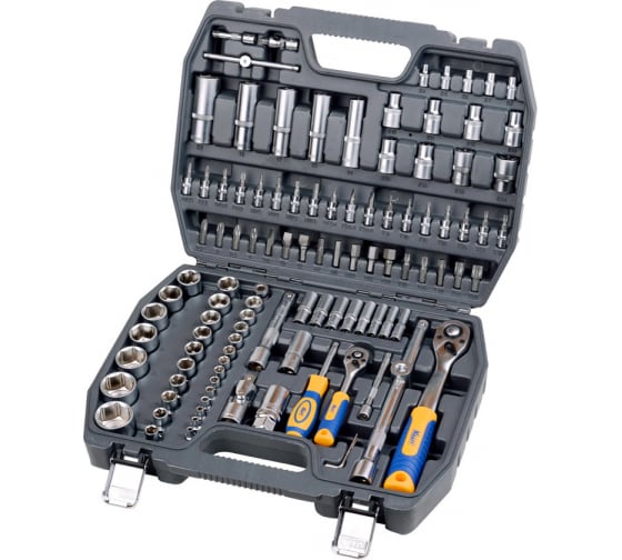 Набор инструмента 1/2 Dr и 1/4 Dr 108 предметов KRAFT KT 700300