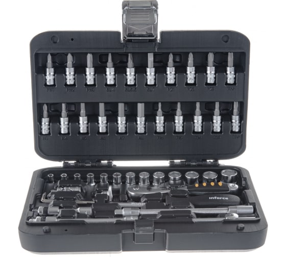 Набор инструментов Inforce 46 предметов 1/4″ Inforce 06-07-11